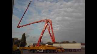 Putzmeister M 626  fold up Arms a Concrete Pump [upl. by Lubbock775]