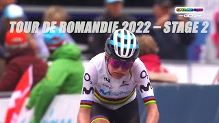 Tour de Romandie 2022 Féminin – Stage 2 Highlights Sion  Thyon 2000 [upl. by Lehcir]