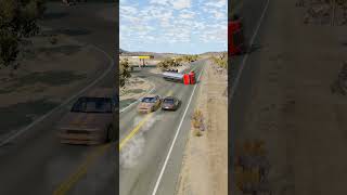 Realistic Highway Car Crashes 32  BeamNGdrive [upl. by Ryley]