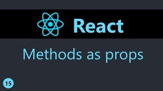 ReactJS Tutorial  15  Methods as props [upl. by Atinuhs]