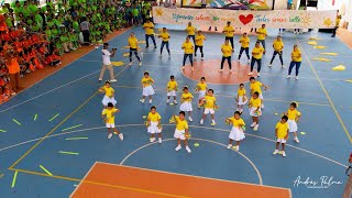 COLEGIO VALLESOL  SPORTS DAY 2023  DRILL Y BARRA  EQUIPO AMARILLO INICIAL [upl. by Tiraj]