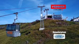 VerbierSavoleyres🚡4MGD Giovanola 1970 [upl. by Lachish]