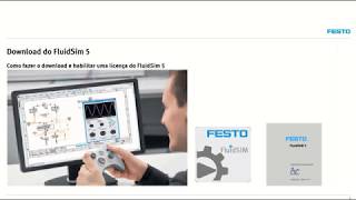 FluidSim5Pneumatics01Instalação e ativação da licença [upl. by Nevar723]