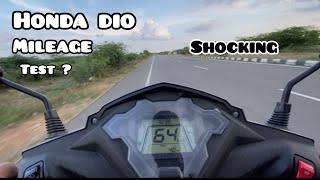 Honda Dio bs6 mileage test 2022💥 தமிழ்  Shocking😳 [upl. by Tilly293]