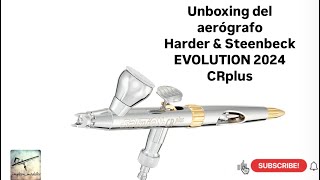 UNBOXING del aerógrafo Harder amp Steenbeck EVOLUTION 2024 CRplus [upl. by Syck]