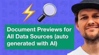 Document Previews for All Data Sources  AI generated sample data [upl. by Morganica828]