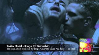 Tokio Hotel  Kings Of Suburbia official clean Version [upl. by Aneekat]