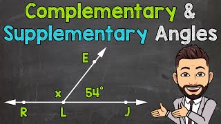 Complementary Angles amp Supplementary Angles  Math with Mr J [upl. by Stevens]