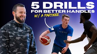 5 Partner Ball Handling Drills You NEED To Be Doing [upl. by Florrie]