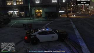 Grand Theft Auto V PC  Emergency Strobes v400 [upl. by Notsew753]