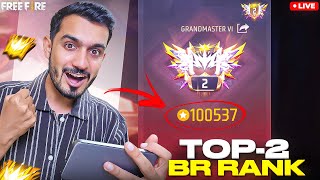 Grandmaster Rank Push For Top 1  Phone Player  Free Fire Live [upl. by Azenav]