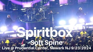 Spiritbox  Soft Spine LIVE  Prudential Center Newark NJ 9232024 [upl. by Adhern394]