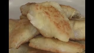 How to make batterfried yellow croaker fillets  CCTV English [upl. by Wendalyn]