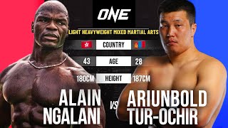 Alain Ngalani vs Ariunbold TurOchir  Full Fight Replay [upl. by Penland]