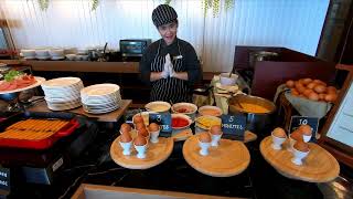 Breakfast Buffet at Koh Chang Paradise Resort amp Spa [upl. by Hobbie]