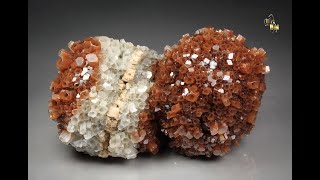 21542  Bicolor ARAGONITE Tazouta Morocco [upl. by Adnawaj693]