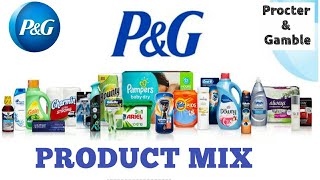 Products of Procter and Gamble India  Top Products of PampG  list of PampG products  Product Mix [upl. by Dnalyar]