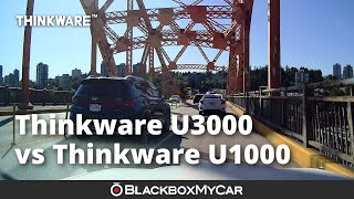 Thinkware U3000 vs U1000 4K Comparison  Sample Footage  BlackboxMyCar [upl. by Zadoc]