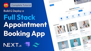 Build amp Deploy Nextjs Full Stack App  ReactJs Strapi Tailwind  Doctor Appointment Booking App [upl. by Enrobyalc208]