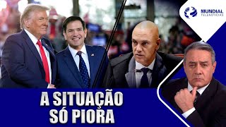 121124 Trump NOMEIA chefe da DIPLOMACIA que ODEIA lula e ALEXANDRE DE MORAES [upl. by Vasyuta]