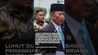 2 Sipil dan 5 Eks TNI Dilantik Presiden Prabowo sebagai Penasihat Khusus [upl. by Ainevul]