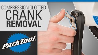 Crank Removal and Installation  Two Piece Compression Slotted Hollowtech II FSA [upl. by Joab799]