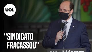 Volta às aulas em SP secretário de Educação fala de greve quotSindicato fracassouquot [upl. by Aicilet]