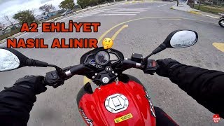 A2 MOTOR EHLİYETİ NASIL ALINIR   MotoVlog 67 [upl. by Waverly]