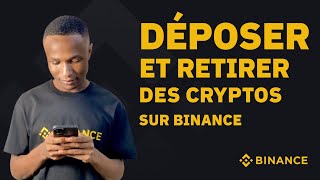 Déposer et retirer de la crypto sur Binance [upl. by Elimac940]