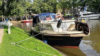 Motorboot huren en varen door Friesland [upl. by Nilauqcaj]