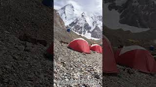 Gasherbrum II Base Camp Magic view of gasherbrum II [upl. by Gnirps]