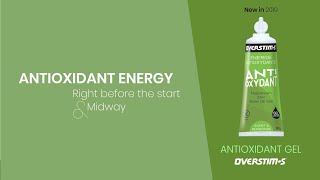 New Antioxidant energy gel by OVERSTIMs [upl. by Neoma634]