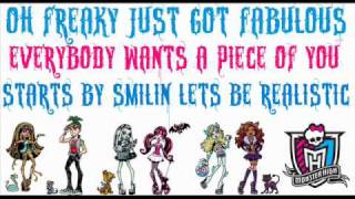 Monster High Fright Song With Lyrics [upl. by Corron]