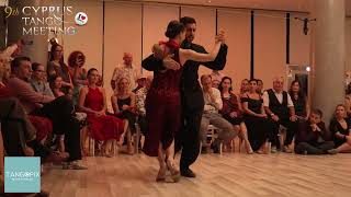 9th CYPRUS TANGO MEETING  Antonio Cammarano amp Beatrice Cerea dance Edgardo Donato  Sinsabor [upl. by Ainej18]