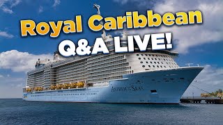 Royal Caribbean QampA LIVE [upl. by Lasiaf]