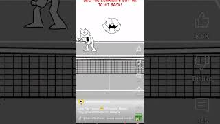 Playing tennis Credits NutshellAnimations [upl. by Sofko]