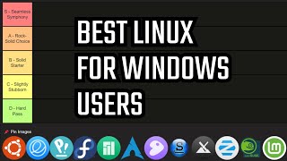 The BEST Linux Distro for Windows users Revealed Tier List [upl. by Wei]