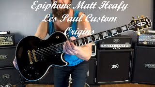 Unboxing Epiphone Matt Heafy Les Paul Custom Origins amp EVH 5150III 50W Stealth [upl. by Reywas]