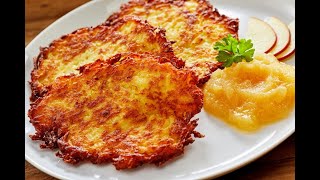 Moms potato pancakes European Cuisine [upl. by Lefkowitz319]