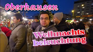 Oberhausen Weihnachtsbeleuchtung [upl. by Lednyc]