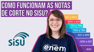 COMO FUNCIONAM AS NOTAS DE CORTE NO SISU [upl. by Trescha240]