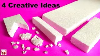 4 Easy home decorating ideas  Thermocol craft ideas  art and craft  Diy crafts  Diy projects [upl. by Hamon851]