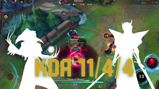 VLADIMIR VS YONE MID LANE GAMEPLAY WILD RIFT [upl. by Louisette]