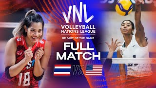 🇹🇭 THA vs 🇺🇸 USA  Full Match  Womens VNL 2023 [upl. by Black454]