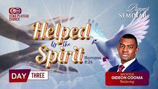 Helped by The Spirit Day 3  Apostle Gideon E Odoma  25062024 [upl. by Aelat786]