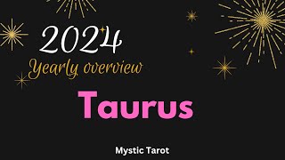 2024 yearly overview Taurus sun moon ascendent Urdu Hindi Tarot [upl. by Frisse]