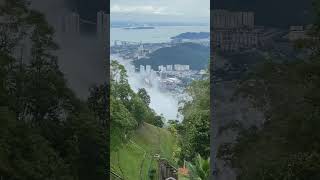 Penang hill view of Georgetown  Hill top view  trending viralvideo malaysianlandmarks 🙌🇲🇾 [upl. by Coppola163]