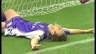 2000 Batistuta last goal in Fiorentina [upl. by Anikas]