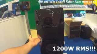 Unboxing desembalando Sony MHCV5 [upl. by Adnac931]