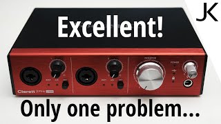 Focusrite Clarett 2Pre USB  REVIEW audio performance tested [upl. by Oemor]